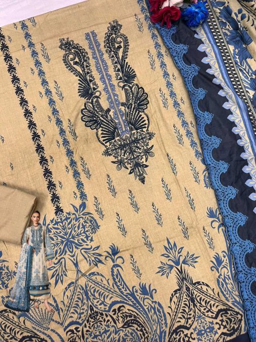 Shree Fabs Needle Wonder Premium Lawn Vol 2 Chiffon Cotton Salwar Suit Catalog 7 Pcs - Image 24