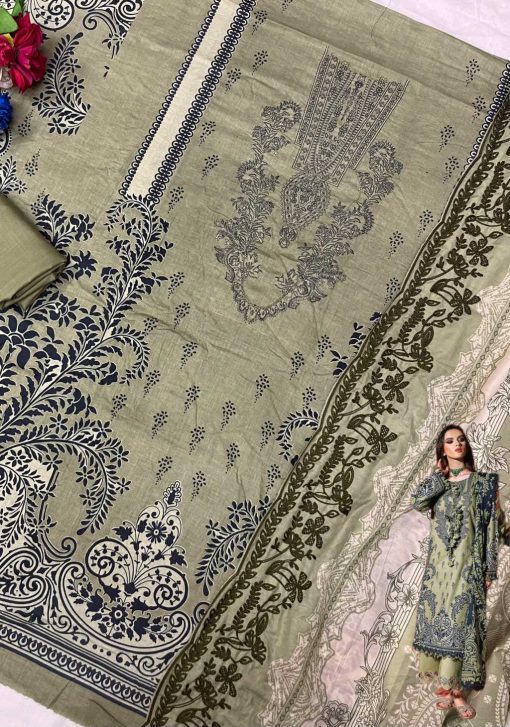Shree Fabs Needle Wonder Premium Lawn Vol 2 Chiffon Cotton Salwar Suit Catalog 7 Pcs - Image 25