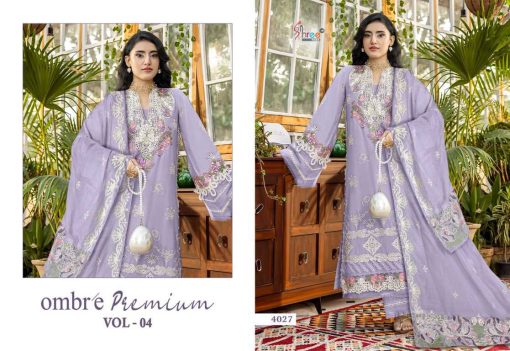 Shree Fabs Ombre Premium Vol 4 Cotton Salwar Suit Catalog 6 Pcs - Image 5