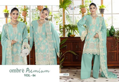 Shree Fabs Ombre Premium Vol 4 Cotton Salwar Suit Catalog 6 Pcs - Image 6