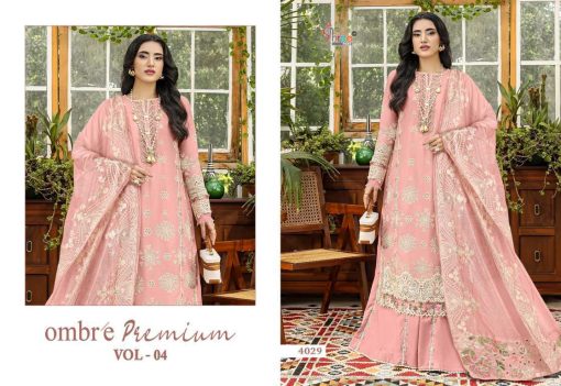 Shree Fabs Ombre Premium Vol 4 Cotton Salwar Suit Catalog 6 Pcs - Image 8