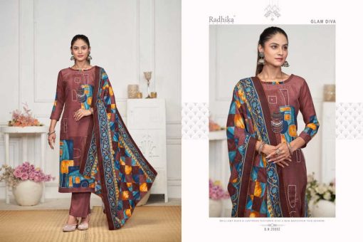 Sumyra Rehnuma Pashmina Salwar Suit Catalog 4 Pcs - Image 4