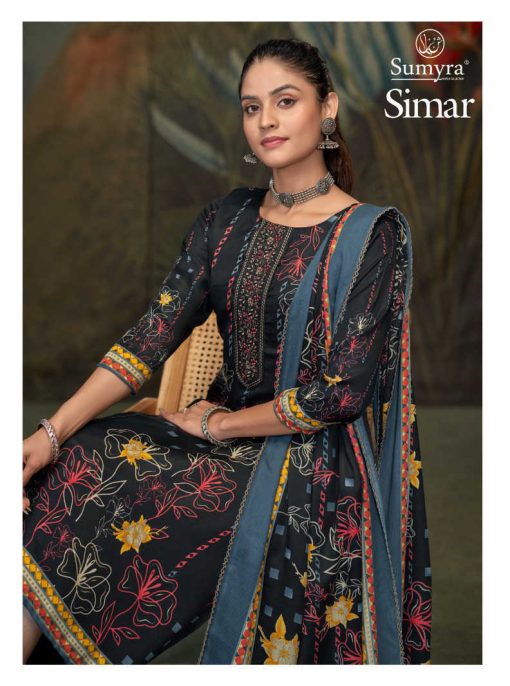 Sumyra Simar Pashmina Salwar Suit Catalog 4 Pcs - Image 2