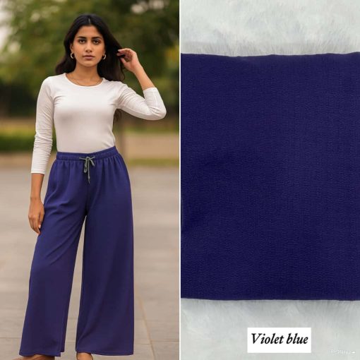 Textured Palazzo Wholesale Catalog 8 Pcs - Image 6