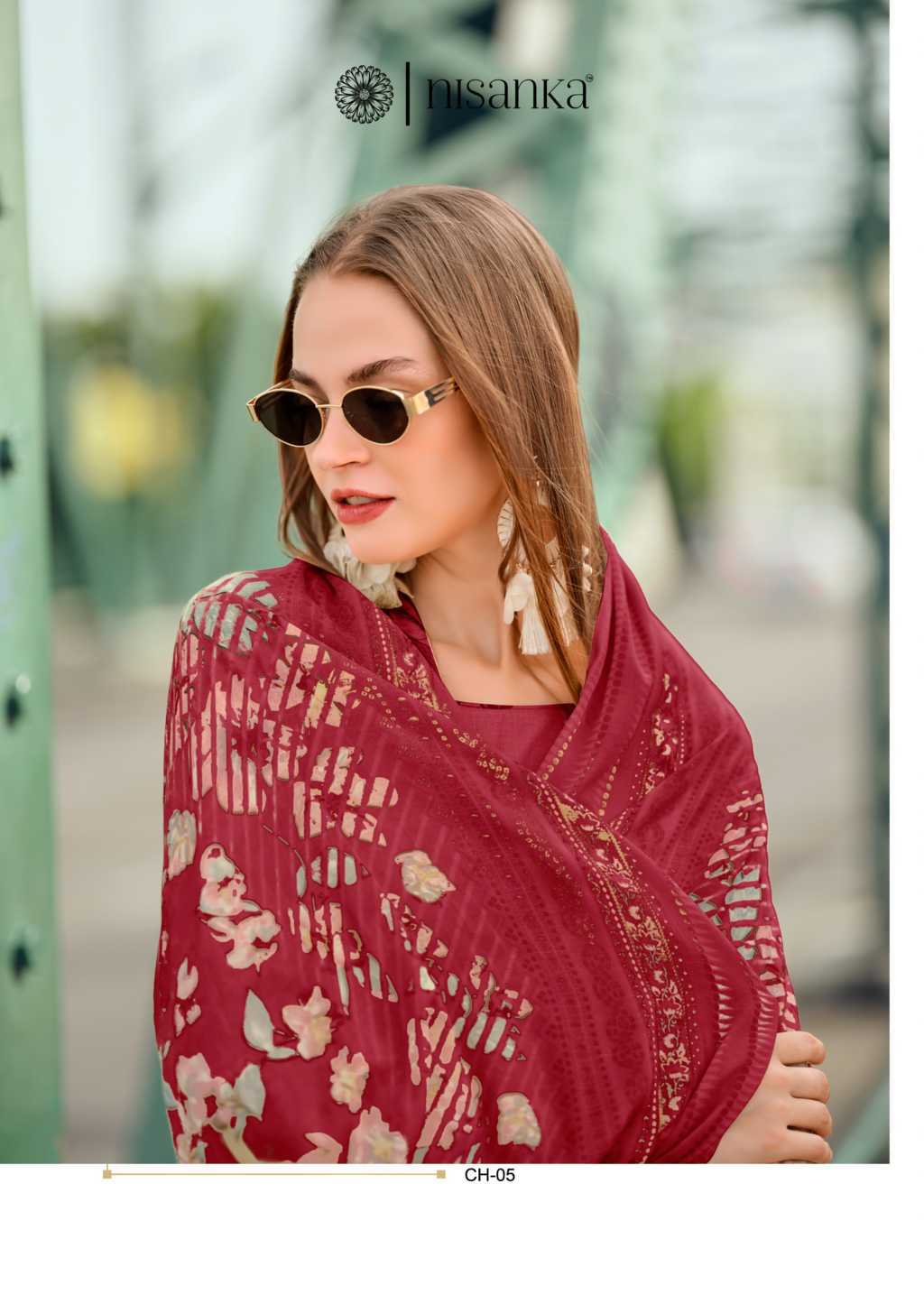 The Heritage Shop Cashmere Vol 2 Viscose Salwar Suit Catalog 6 Pcs (15) The Heritage Shop Cashmere Vol 2 Viscose Salwar Suit Catalog 6 Pcs - Image 16