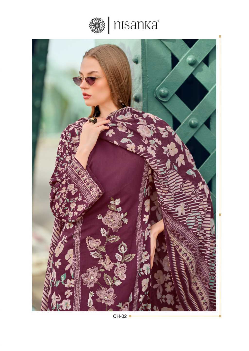 The Heritage Shop Cashmere Vol 2 Viscose Salwar Suit Catalog 6 Pcs (8) The Heritage Shop Cashmere Vol 2 Viscose Salwar Suit Catalog 6 Pcs - Image 9
