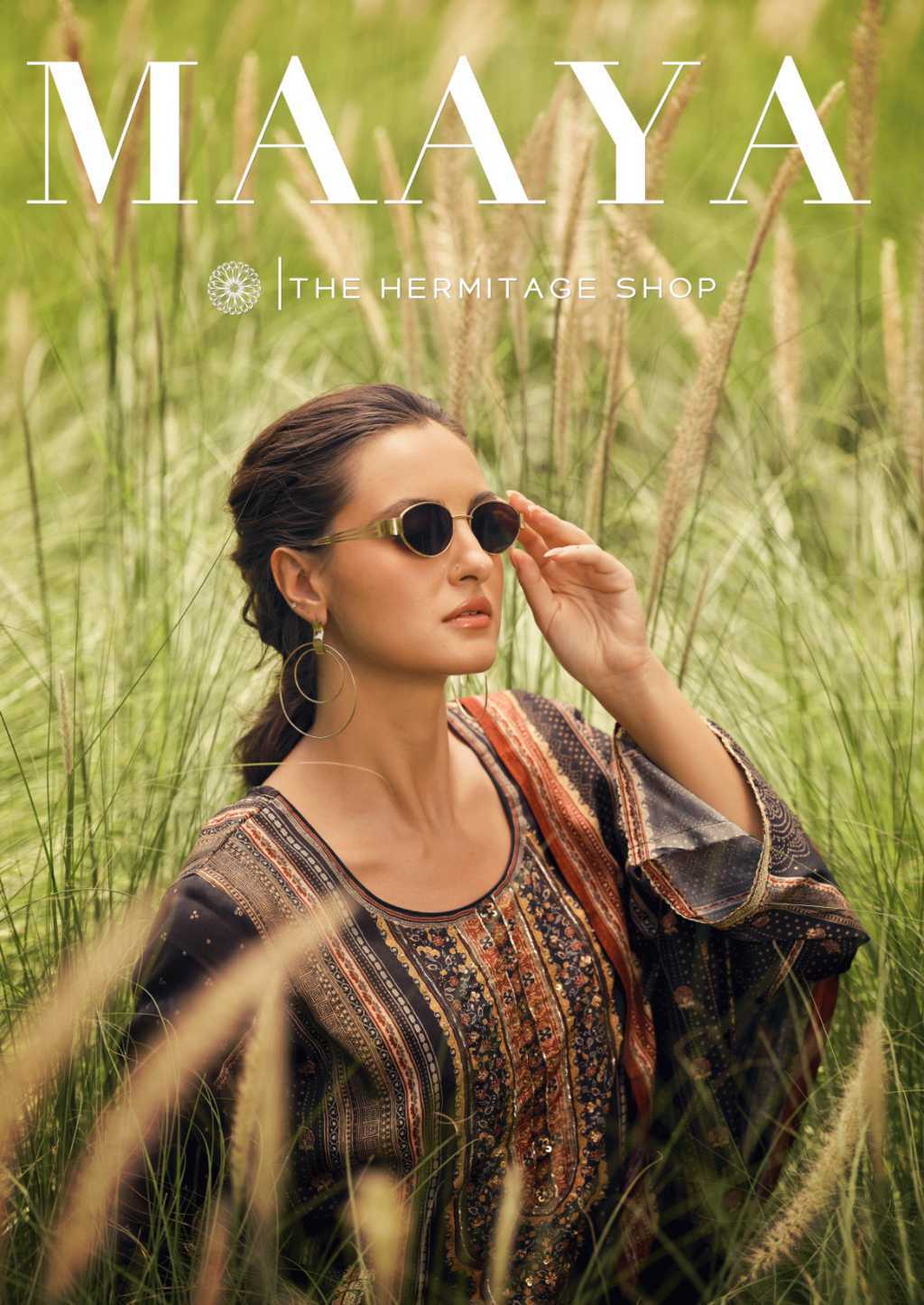 The Heritage Shop Maaya Viscose Salwar Suit Catalog 4 Pcs - Image 2