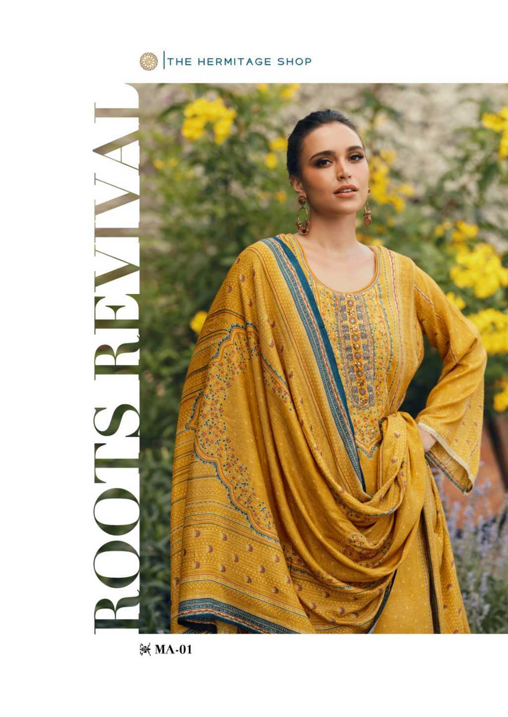 The Heritage Shop Maaya Viscose Salwar Suit Catalog 4 Pcs - Image 7