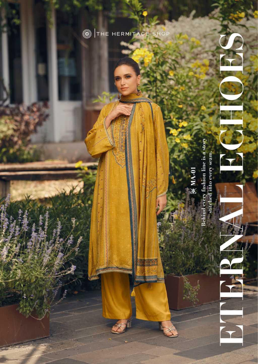 The Heritage Shop Maaya Viscose Salwar Suit Catalog 4 Pcs - Image 8