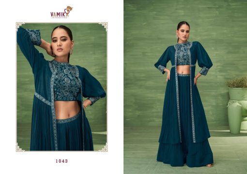 Vamika Celebrity Vol 5 Lehenga Choli with Koti Fancy Catalog 3 Pcs - Image 4