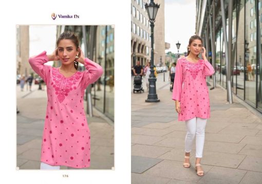 Vamika Cherry Rayon Tops Catalog 6 Pcs - Image 2