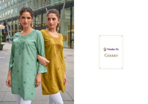 Vamika Cherry Rayon Tops Catalog 6 Pcs - Image 8