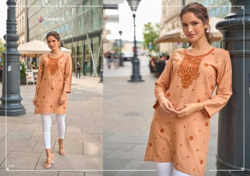 Vamika Cherry Rayon Tops Catalog 6 Pcs - Image 10
