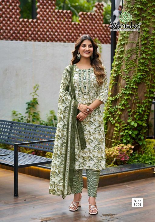 Vaniska Trendy Cotton Vol 1 Salwar Suit Catalog 6 Pcs 3 510x728 - Vaniska Trendy Cotton Vol 1 Salwar Suit Catalog 6 Pcs