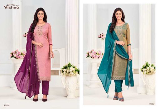 Vishnu Aayat Fancy Salwar Suit Catalog 10 Pcs - Image 5