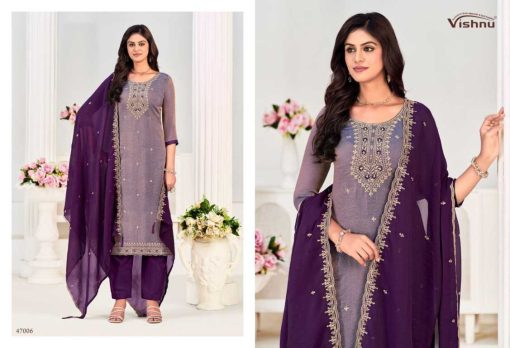 Vishnu Aayat Fancy Salwar Suit Catalog 10 Pcs - Image 9
