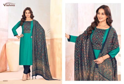 Vishnu Ajjrak Gold Vol 2 Fancy Salwar Suit Catalog 12 Pcs 8 510x348 - Vishnu Ajjrak Gold Vol 2 Fancy Salwar Suit Catalog 12 Pcs