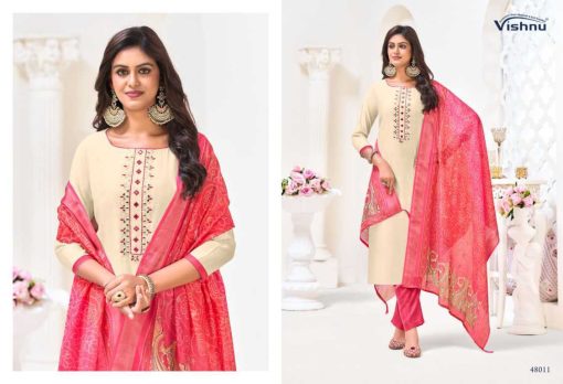 Vishnu Alavira Fancy Salwar Suit Catalog 12 Pcs - Image 11