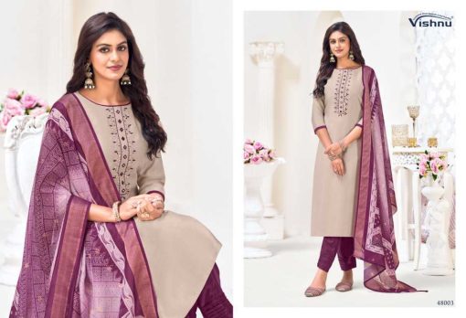Vishnu Alavira Fancy Salwar Suit Catalog 12 Pcs - Image 3