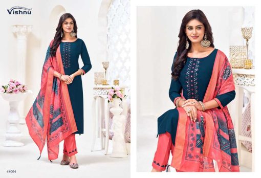 Vishnu Alavira Fancy Salwar Suit Catalog 12 Pcs - Image 5