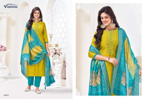 Vishnu Alavira Fancy Salwar Suit Catalog 12 Pcs - Image 6