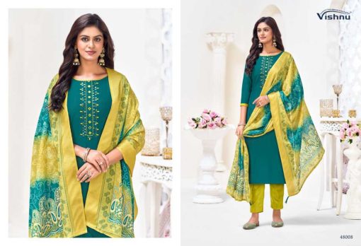 Vishnu Alavira Fancy Salwar Suit Catalog 12 Pcs - Image 7