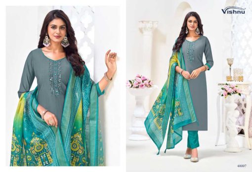 Vishnu Alavira Fancy Salwar Suit Catalog 12 Pcs - Image 9