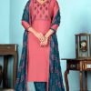 Vishnu Dermy Cool Vol 24 Silk Salwar Suit Catalog 12 Pcs