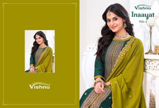 Vishnu Inaayat Vol 2 Silk Salwar Suit Catalog 12 Pcs 11 510x347 - Vishnu Inaayat Vol 2 Silk Salwar Suit Catalog 12 Pcs