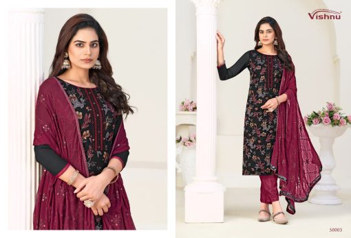 Vishnu Libbas Vol 2 Georgette Salwar Suit Catalog 12 Pcs - Image 2