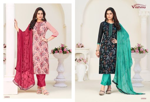 Vishnu Libbas Vol 2 Georgette Salwar Suit Catalog 12 Pcs - Image 12