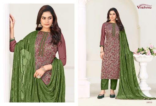 Vishnu Libbas Vol 2 Georgette Salwar Suit Catalog 12 Pcs - Image 4