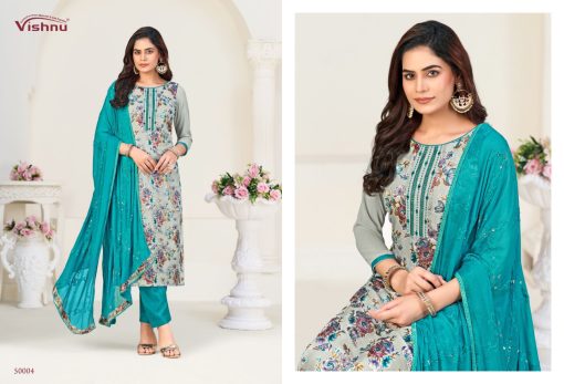 Vishnu Libbas Vol 2 Georgette Salwar Suit Catalog 12 Pcs - Image 6