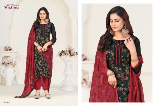 Vishnu Libbas Vol 2 Georgette Salwar Suit Catalog 12 Pcs - Image 10