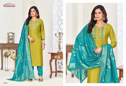 Vishnu Nadia Fancy Salwar Suit Catalog 12 Pcs - Image 11