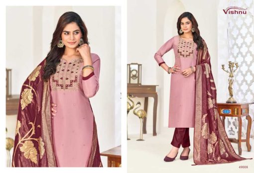Vishnu Nadia Fancy Salwar Suit Catalog 12 Pcs - Image 3