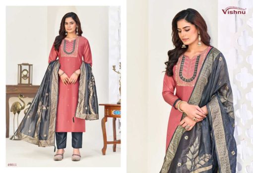Vishnu Nadia Fancy Salwar Suit Catalog 12 Pcs - Image 4
