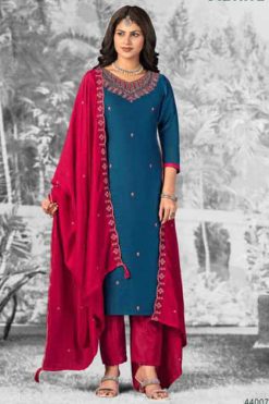 Vishnu Shivani Vol 2 Silk Salwar Suit Catalog 12 Pcs