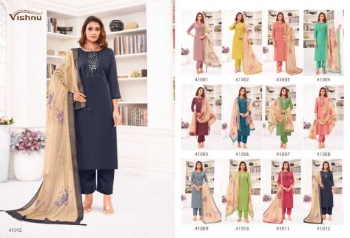 Vishnu Varnika Silk Salwar Suit Catalog 12 Pcs 12 510x348 - Vishnu Varnika Silk Salwar Suit Catalog 12 Pcs