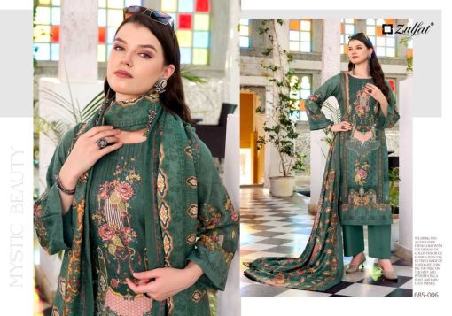Zulfat Amina by Belliza Pashmina Salwar Suit Catalog 6 Pcs - Image 11