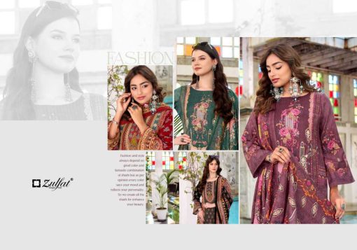 Zulfat Amina by Belliza Pashmina Salwar Suit Catalog 6 Pcs - Image 3