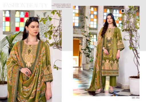 Zulfat Amina by Belliza Pashmina Salwar Suit Catalog 6 Pcs - Image 5