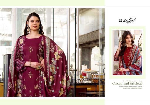 Zulfat Humaira by Belliza Pashmina Salwar Suit Catalog 6 Pcs - Image 3