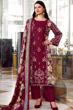Zulfat Humaira by Belliza Pashmina Salwar Suit Catalog 6 Pcs