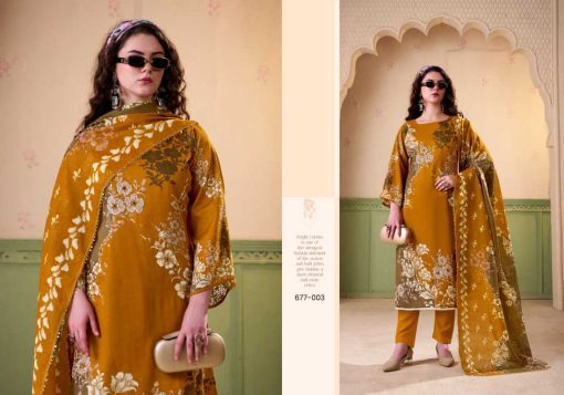 Zulfat Rawiya by Belliza Cotton Salwar Suit Catalog 4 Pcs - Image 6