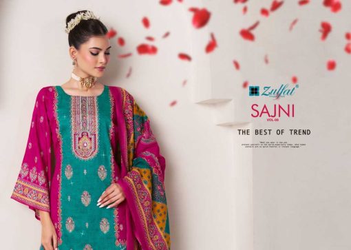 Zulfat Sajni Vol 8 by Belliza Cotton Salwar Suit Catalog 4 Pcs 5 510x363 - Zulfat Sajni Vol 8 by Belliza Cotton Salwar Suit Catalog 4 Pcs
