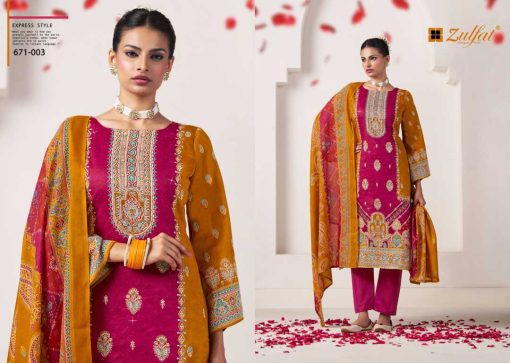 Zulfat Sajni Vol 8 by Belliza Cotton Salwar Suit Catalog 4 Pcs 6 510x363 - Zulfat Sajni Vol 8 by Belliza Cotton Salwar Suit Catalog 4 Pcs