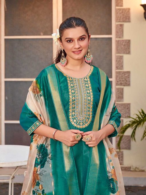 Aanchi Sofia Fancy Kurti with Dupatta Bottom Catalog 3 Pcs - Image 6