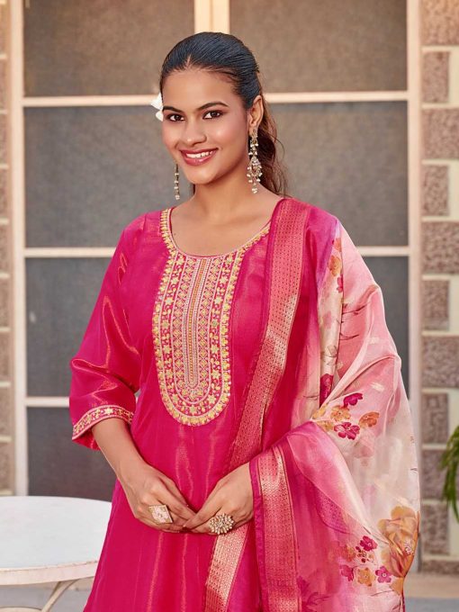 Aanchi Sofia Fancy Kurti with Dupatta Bottom Catalog 3 Pcs - Image 8