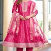 Aanchi Zarna Fancy Kurti with Dupatta Bottom Catalog 4 Pcs